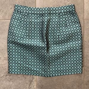Women’s Jcrew Silk Mini Skirt size 2